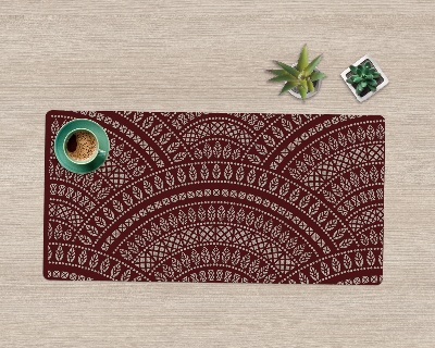 Tapis de bureau Mandala ethnique