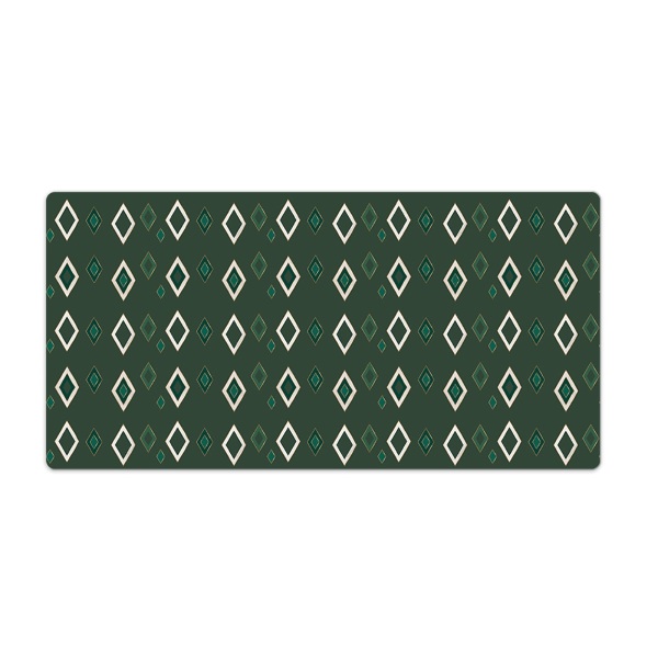 Tapis de bureau Diamants avec marbre