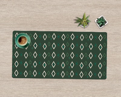 Tapis de bureau Diamants avec marbre