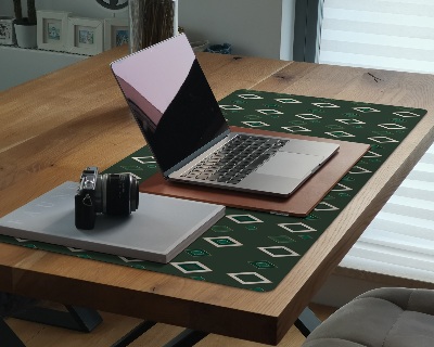 Tapis de bureau Diamants avec marbre