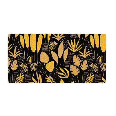 Tapis de bureau Feuilles jaunes
