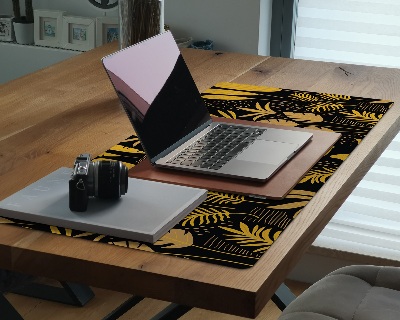 Tapis de bureau Feuilles jaunes