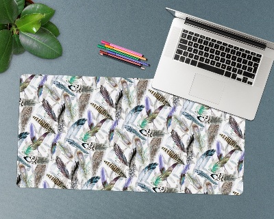 Tapis de bureau Plumes d'oiseaux