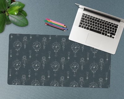 Protège bureau Illustration des phases de la lune