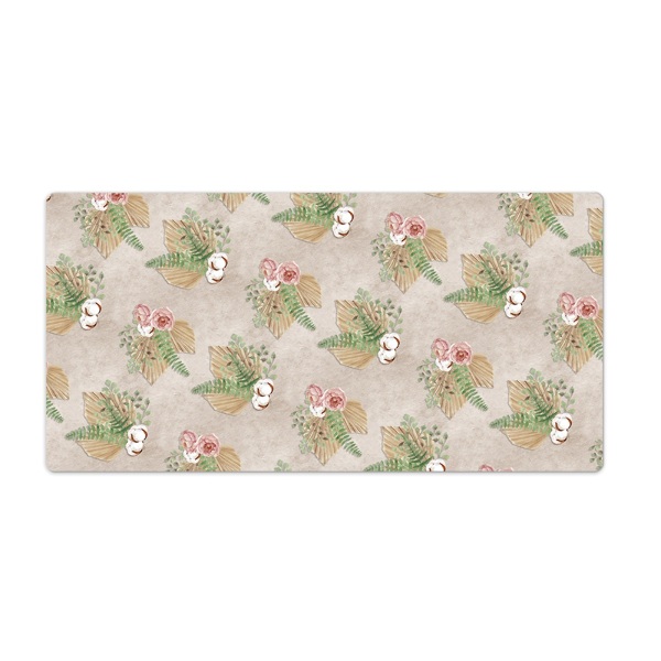 Sous-main bureau Composition florale
