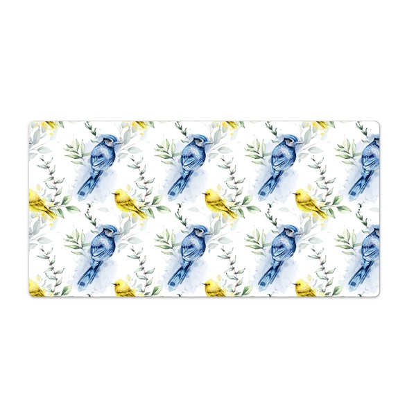 Protège bureau Oiseaux colorés