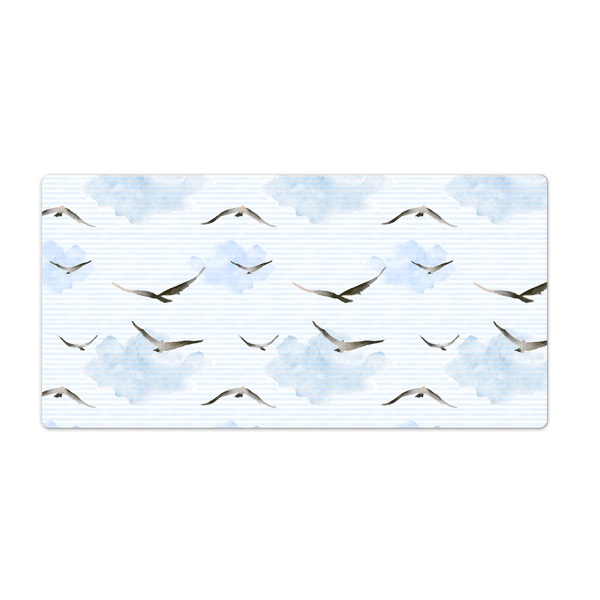 Sous main de bureau Oiseaux dans le ciel bleu