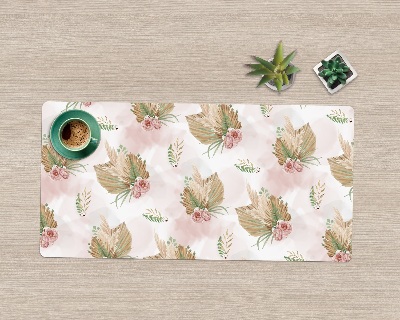 Sous-main bureau Composition florale
