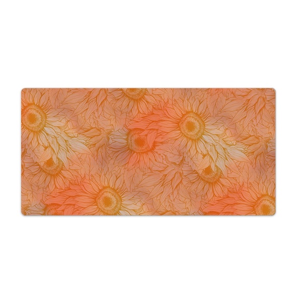 Tapis de bureau Fleurs de tournesol