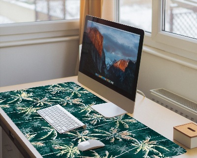 Sous main de bureau Motif tropical de palmiers