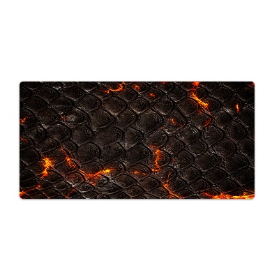 Tapis de bureau Chemin de lave