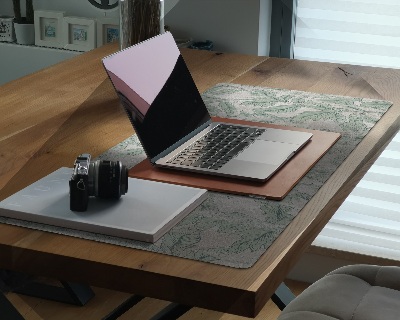 Sous main de bureau Feuilles fanées