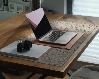 Sous-main bureau Cube de grès