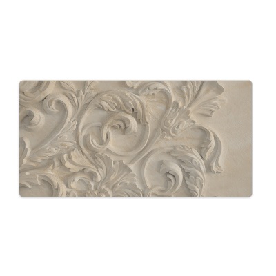 Sous main de bureau Feuilles dans le sable