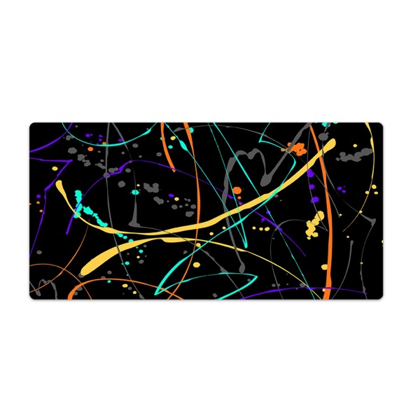 Sous-main bureau Image tachée