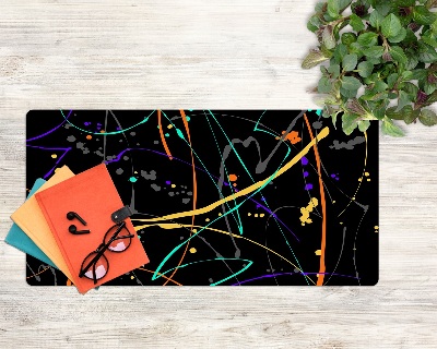 Sous-main bureau Image tachée