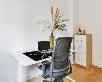 Sous-main bureau Image tachée