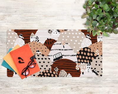 Tapis de bureau Illustration de la ville
