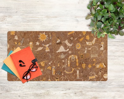 Sous main de bureau Motifs créatifs