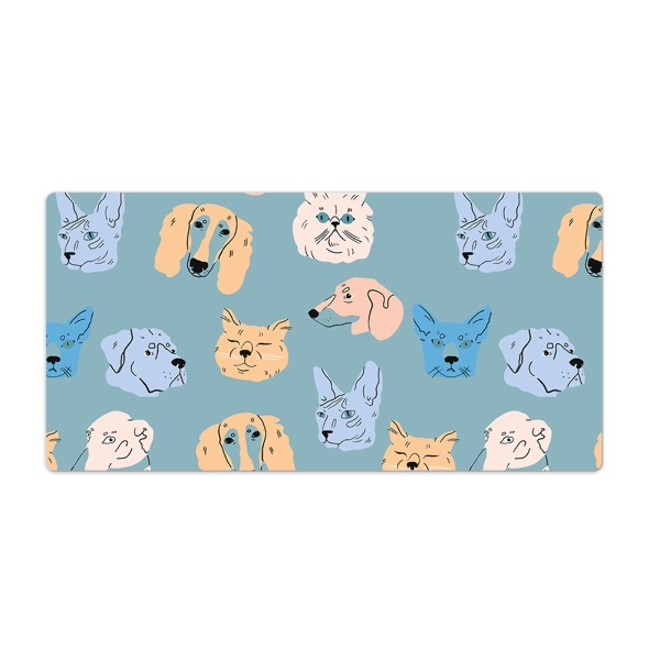 Protège bureau Chiens et chats