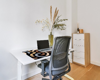 Sous main de bureau Gribouillis aux amandes