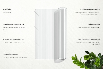 Sous-main bureau universel transparent