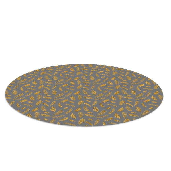 Tapis de protection de sol Brindilles jaunes