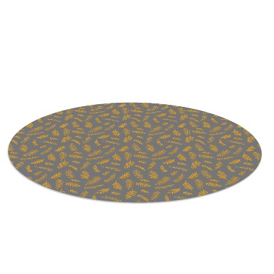Tapis de protection de sol Brindilles jaunes