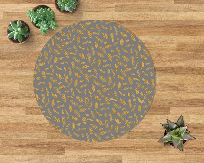 Tapis de protection de sol Brindilles jaunes