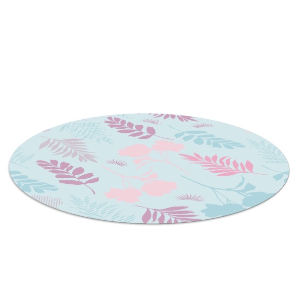 Tapis de protection de sol Végétation pastel