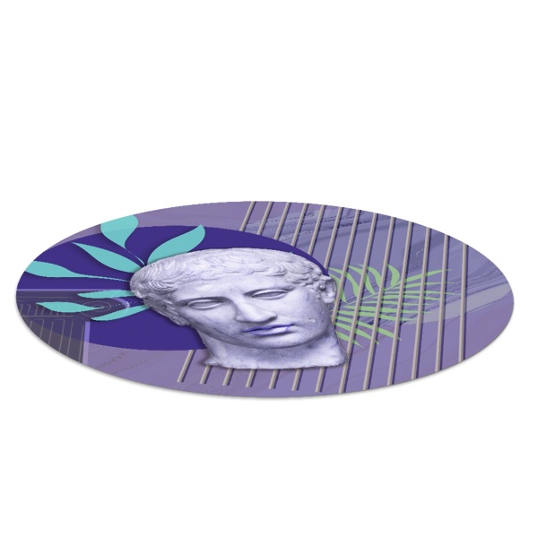 Tapis de protection de sol Sculpture moderniste