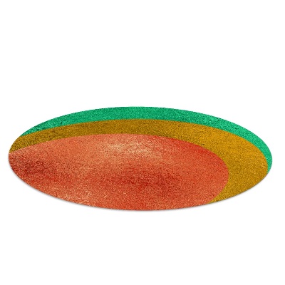 Tapis de chaise de bureau Cercles abstraits
