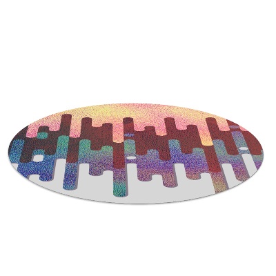 Tapis de protection de sol Lignes abstraites