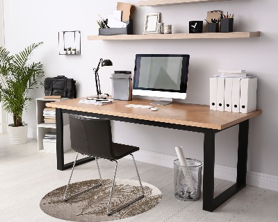 Tapis de protection de sol Motif de plumes d'oiseaux