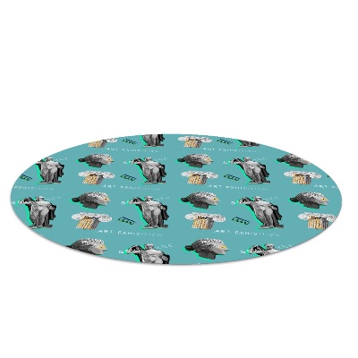 Tapis de protection de sol Sculpture grecque