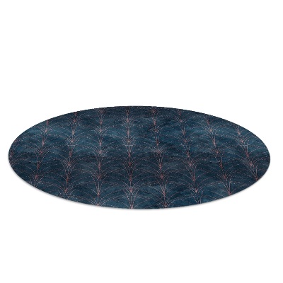 Tapis fauteuil bureau rond Motif géométrique
