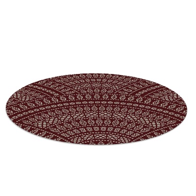 Tapis de chaise de bureau Mandala ethnique