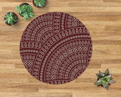 Tapis de chaise de bureau Mandala ethnique
