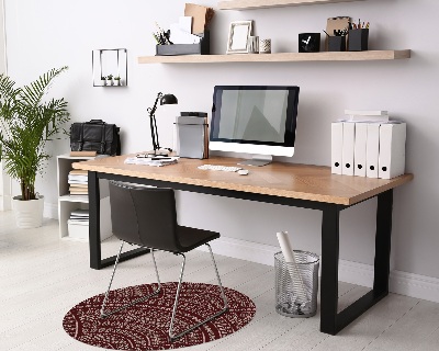 Tapis de chaise de bureau Mandala ethnique