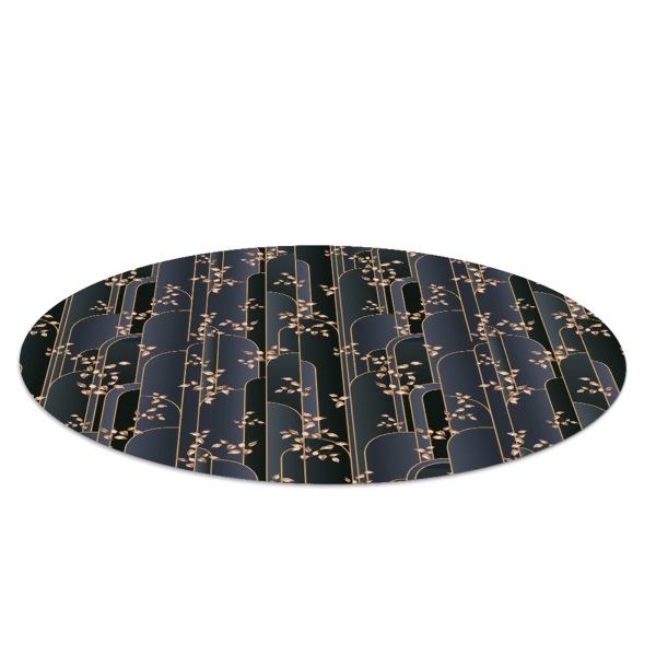 Tapis de chaise de bureau Plantes décoratives