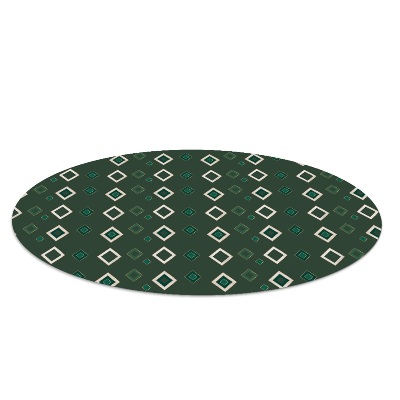 Tapis de chaise de bureau Diamants avec marbre