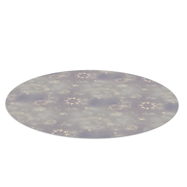 Tapis de chaise de bureau Composition des planètes