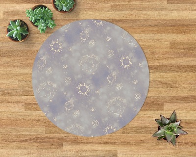 Tapis de chaise de bureau Composition des planètes