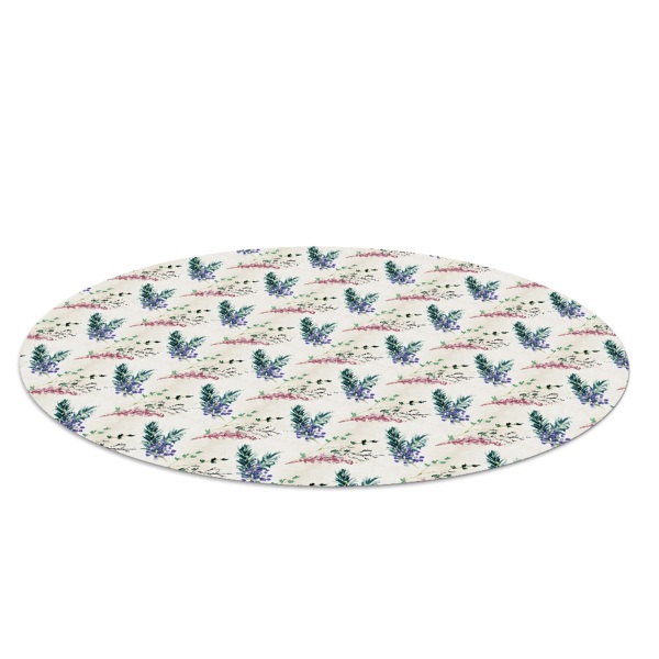 Tapis de chaise de bureau Branches de sapin