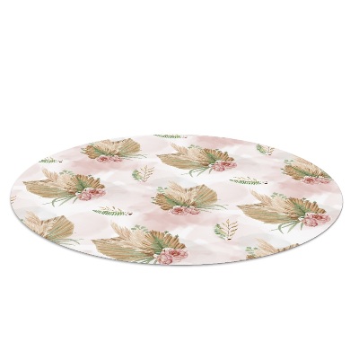 Tapis de protection de sol Composition florale