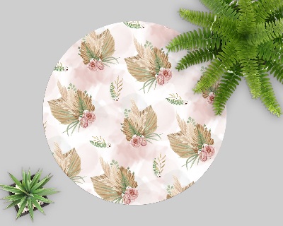 Tapis de protection de sol Composition florale