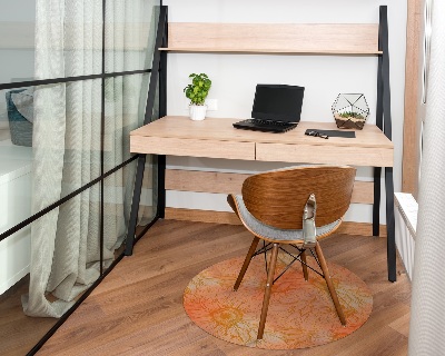 Tapis de chaise de bureau Fleurs de tournesol