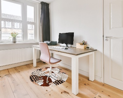 Tapis de chaise de bureau Illustration de la ville
