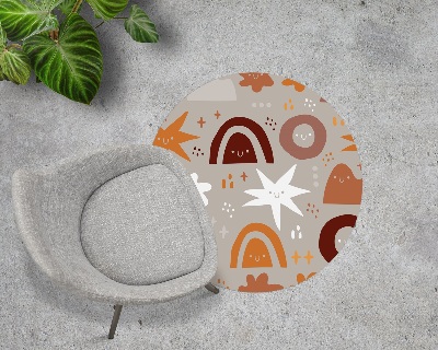 Tapis de protection de sol Gribouillages pour enfants