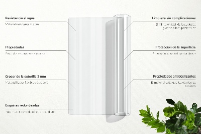 Tapis de protection universel transparent